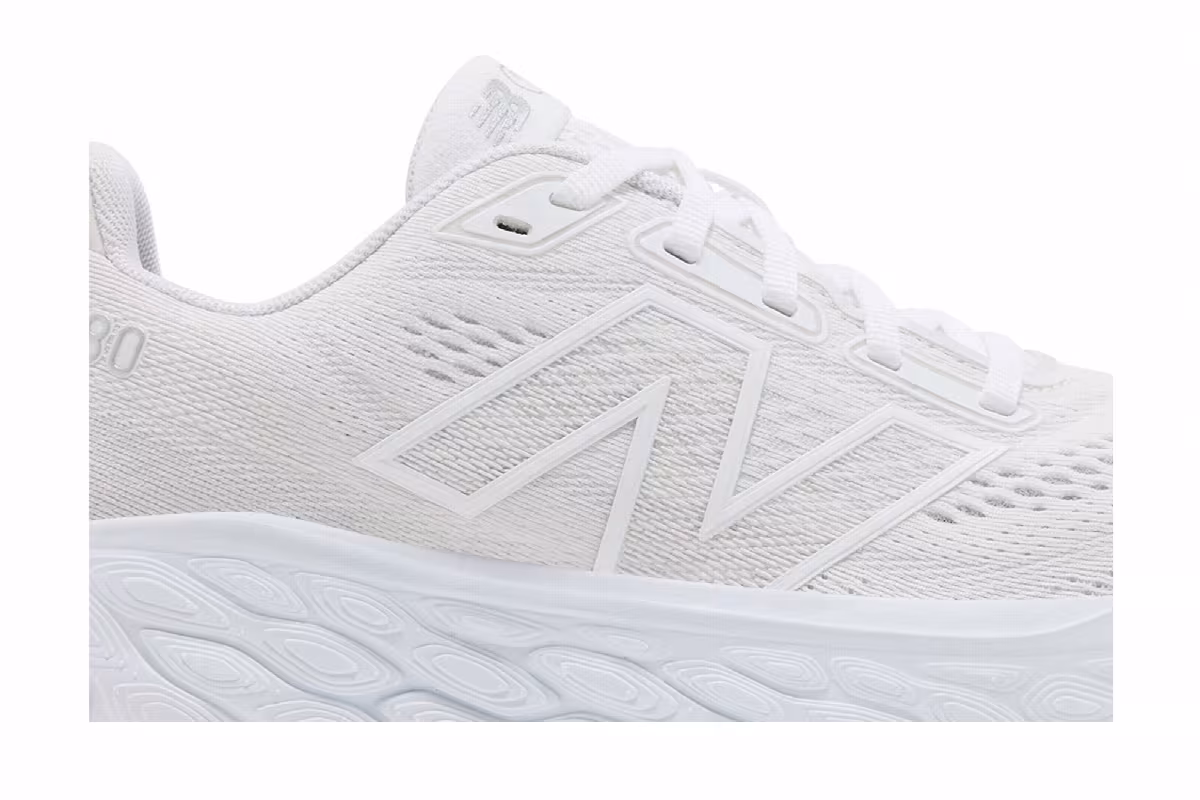 New Balance Women's Fresh Foam X 880v14 White Silver Metallic, view 3