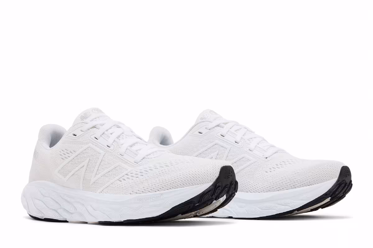 New Balance Women's Fresh Foam X 880v14 White Silver Metallic, view 9