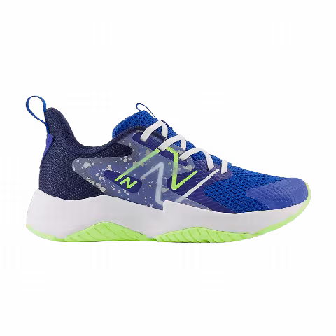 New Balance Rave Run v2 Big Kid 'Team Royal Paint Splatter'