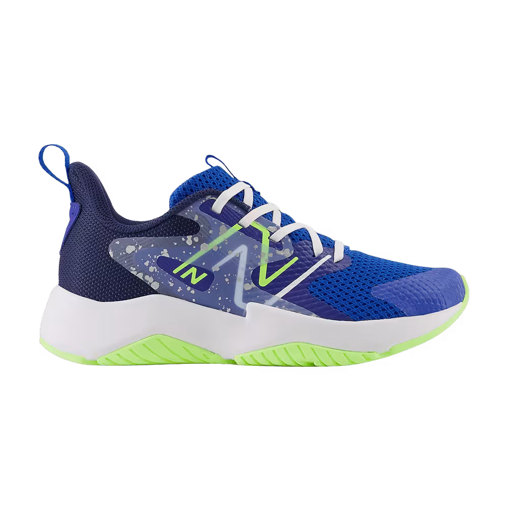 New Balance Rave Run v2 Big Kid Team Royal Paint Splatter