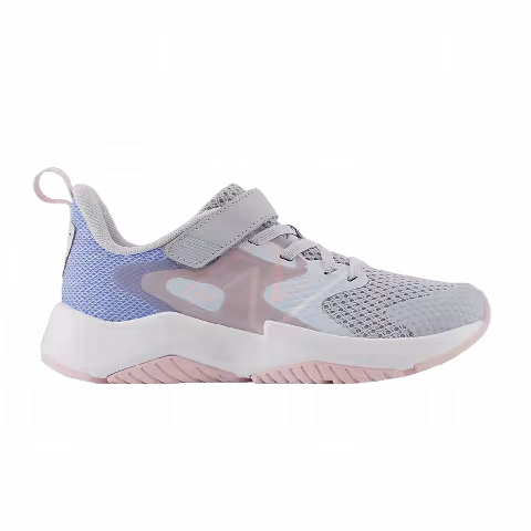 New Balance Rave Run v2 Bungee Lace Top Strap Big Kid Wide 'Bright Sky Rose Sugar'