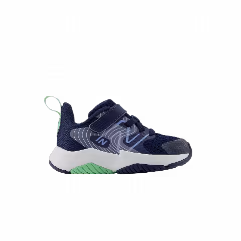 New Balance Rave Run v2 Bungee Lace Top Strap Toddler 'Navy Sweetgrass'
