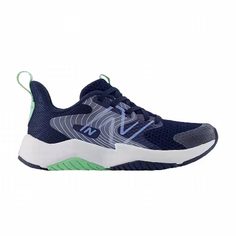 New Balance Rave Run v2 Little Kid 'Navy Sweetgrass'