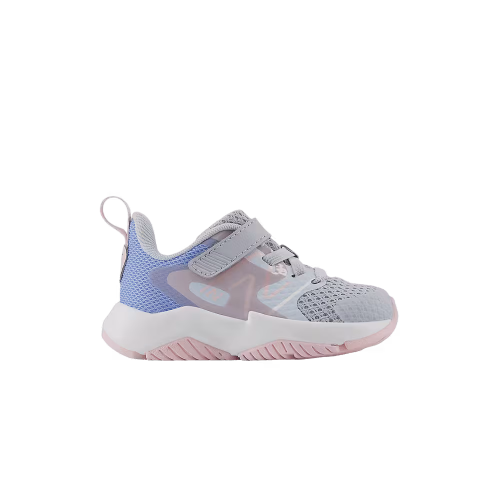 New Balance Rave Run v2 Bungee Lace Top Strap Toddler Bright Sky Rose Sugar