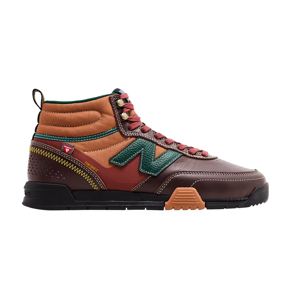 New Balance Numeric 440 Trail High v2 Brown Forest Green