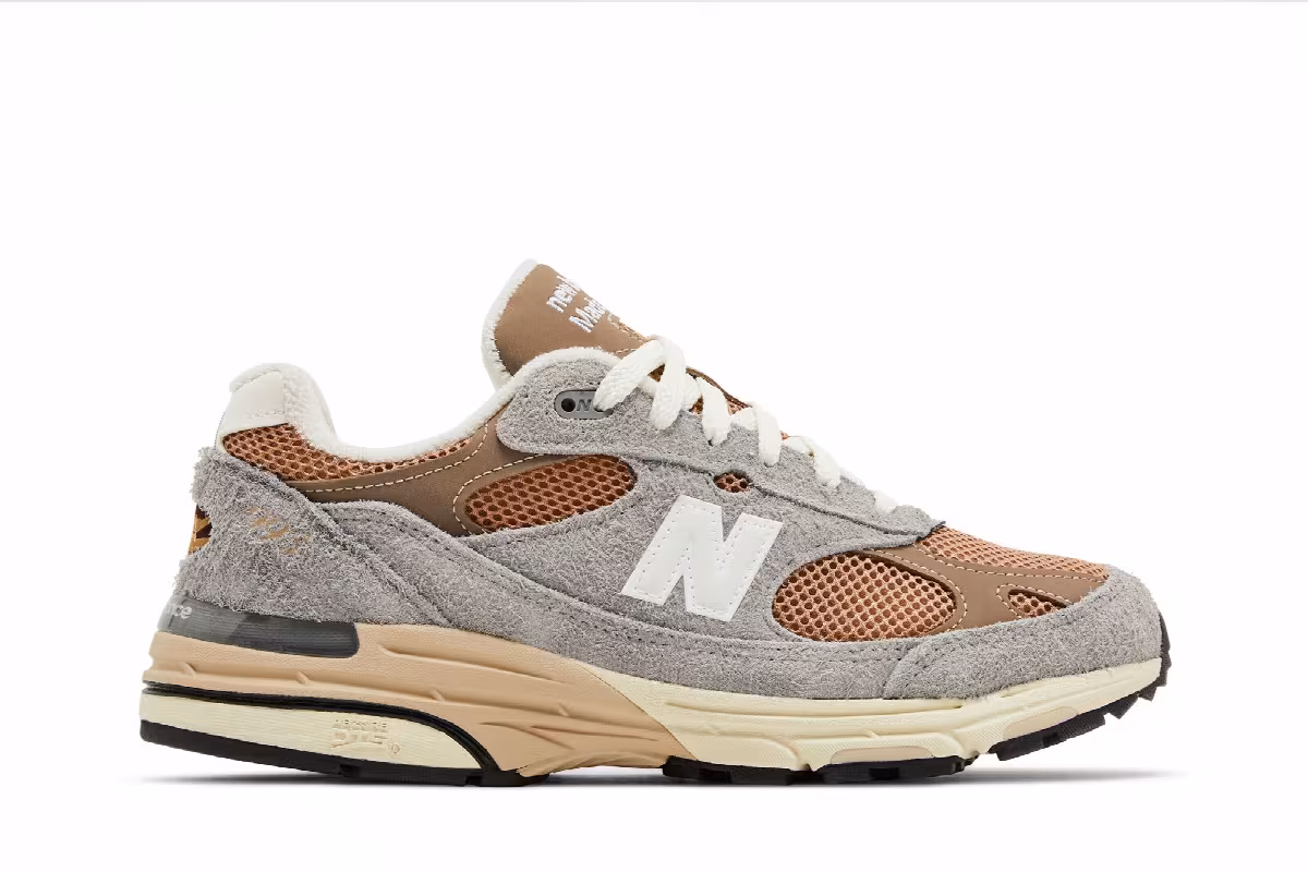 Teddy Santis x New Balance 993 Made in USA Shadow Grey Driftwood, view 2