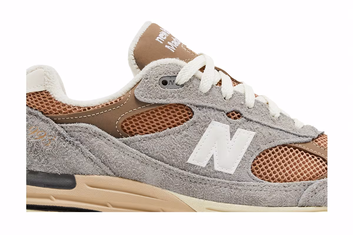 Teddy Santis x New Balance 993 Made in USA Shadow Grey Driftwood, view 3