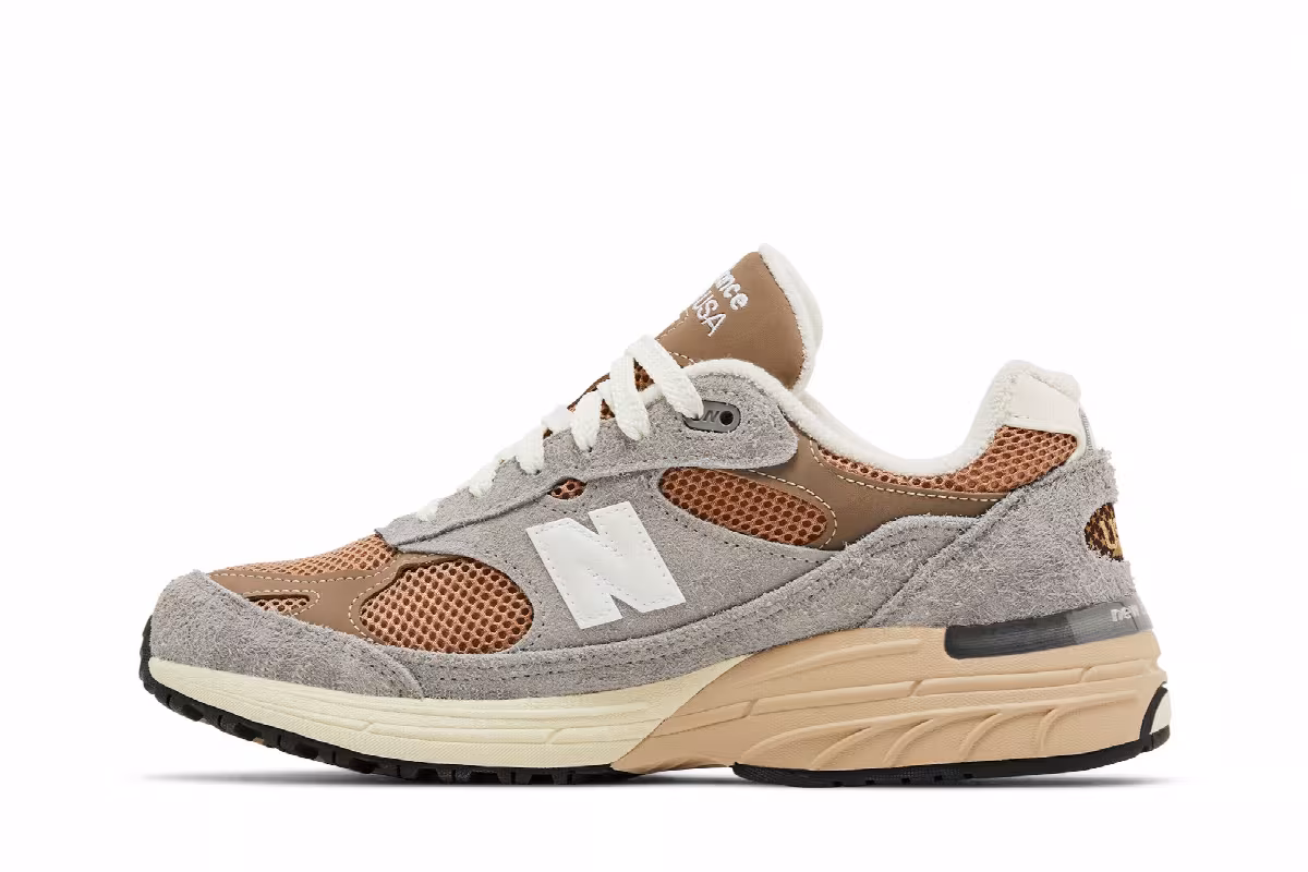 Teddy Santis x New Balance 993 Made in USA Shadow Grey Driftwood, view 4