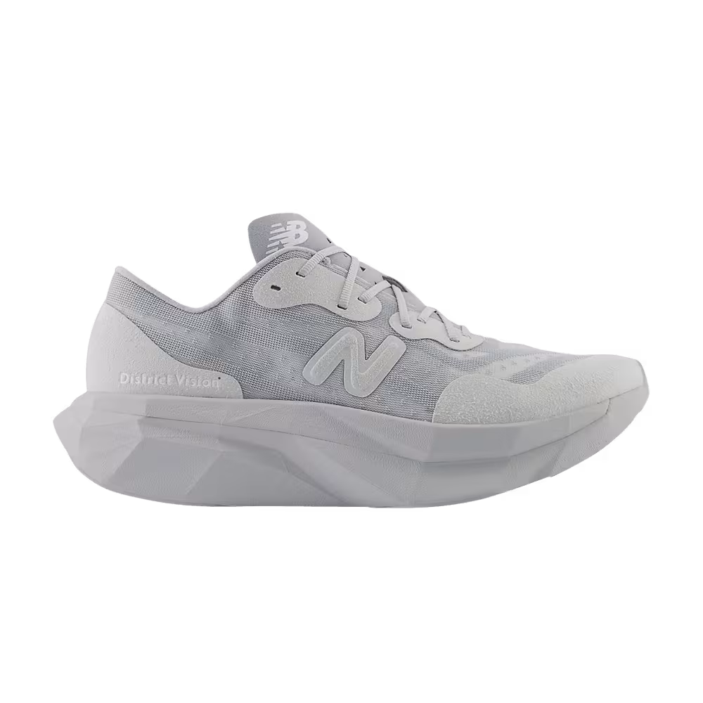 District Vision x New Balance FuelCell SuperComp Elite v4 Aluminum Grey