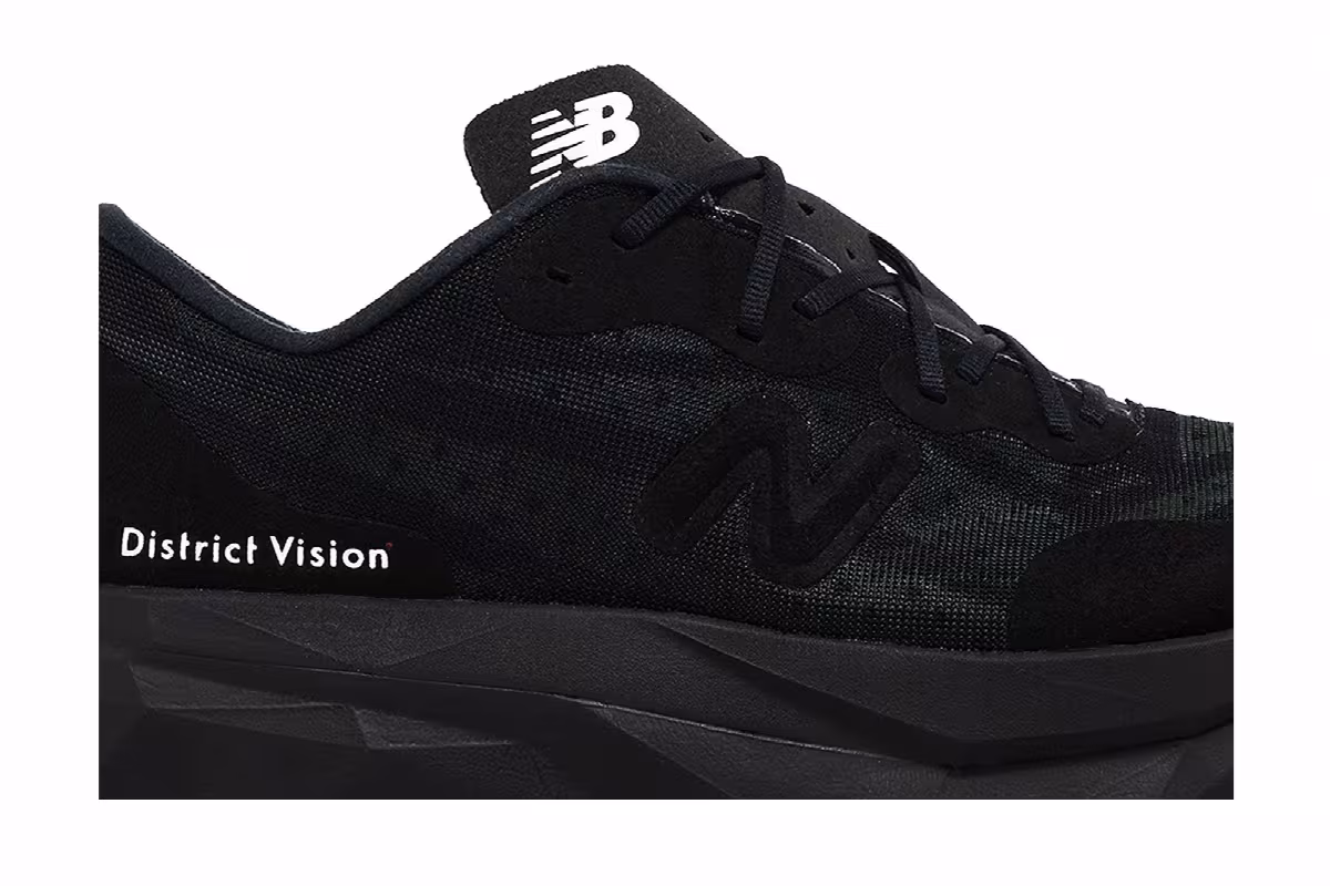 District Vision x New Balance FuelCell SuperComp Elite v4 Black, view 3