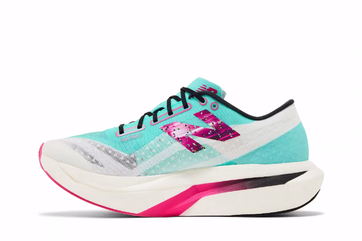 New Balance Women's FuelCell SuperComp Elite v4 TCS NYC Marathon, view 4