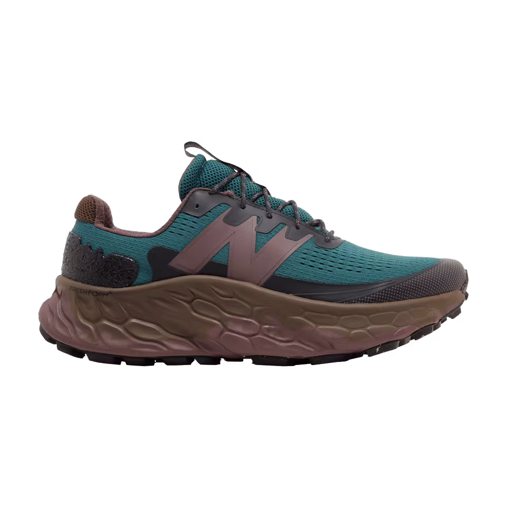 New Balance Fresh Foam X More Trail v3 New Spruce Dark Mushroom