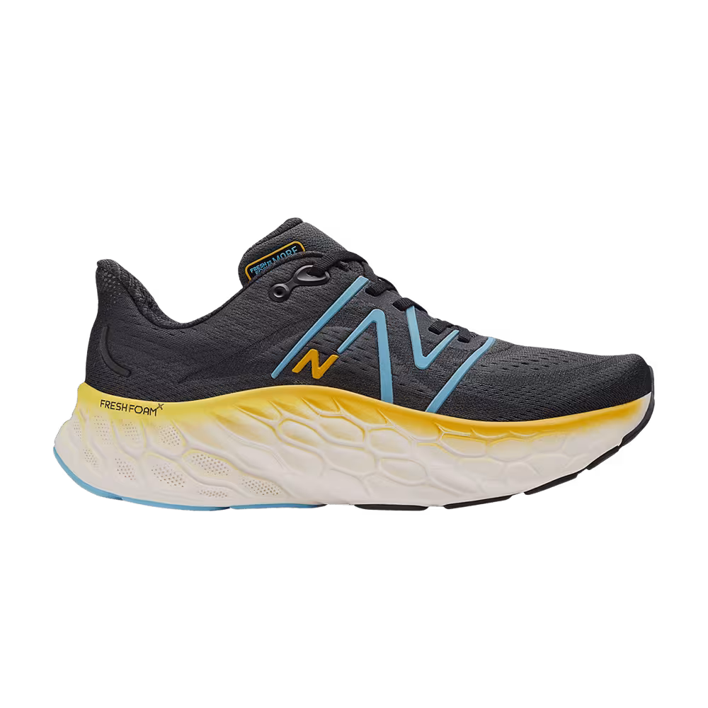 New Balance Fresh Foam X More v4 Black Coastal Blue