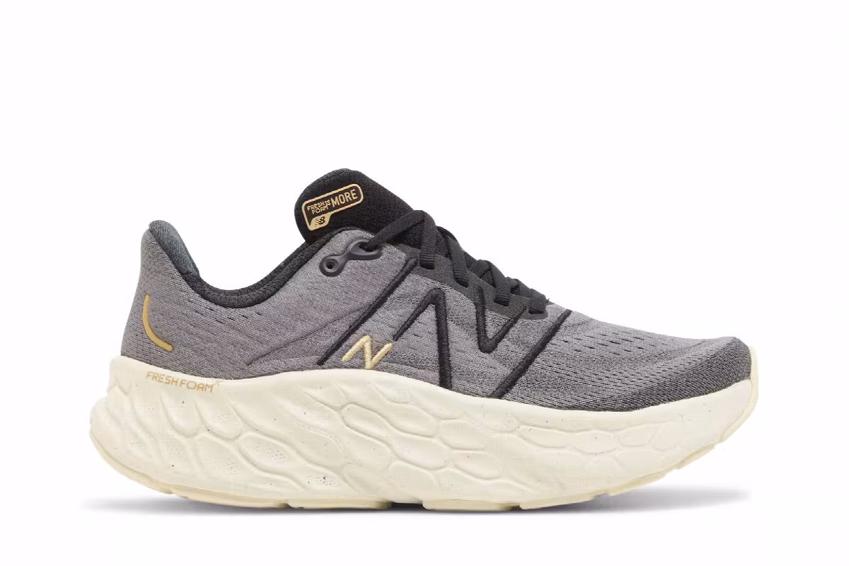 New Balance Women's Fresh Foam X More v4 Black Dolce, view 2