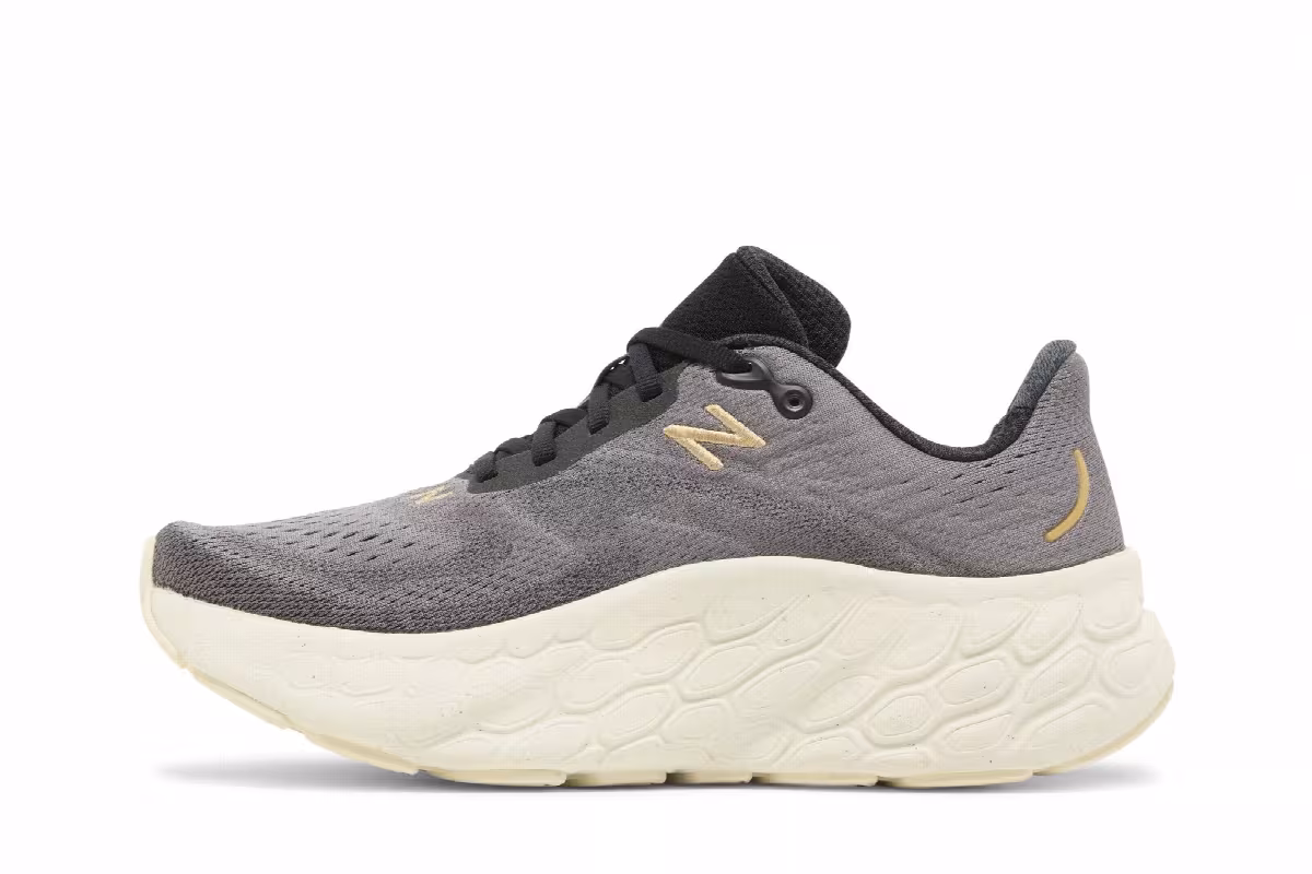 New Balance Women's Fresh Foam X More v4 Black Dolce, view 4