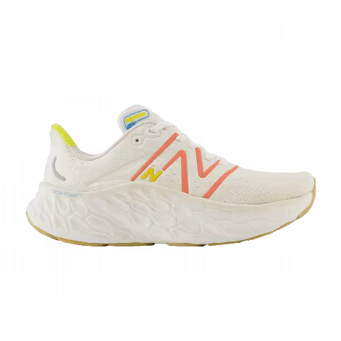 New Balance Wmns Fresh Foam X More v4 'Sea Salt Gulf Red'