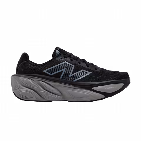 New Balance Fresh Foam X More v5 2E Wide 'Black Silver Metallic'