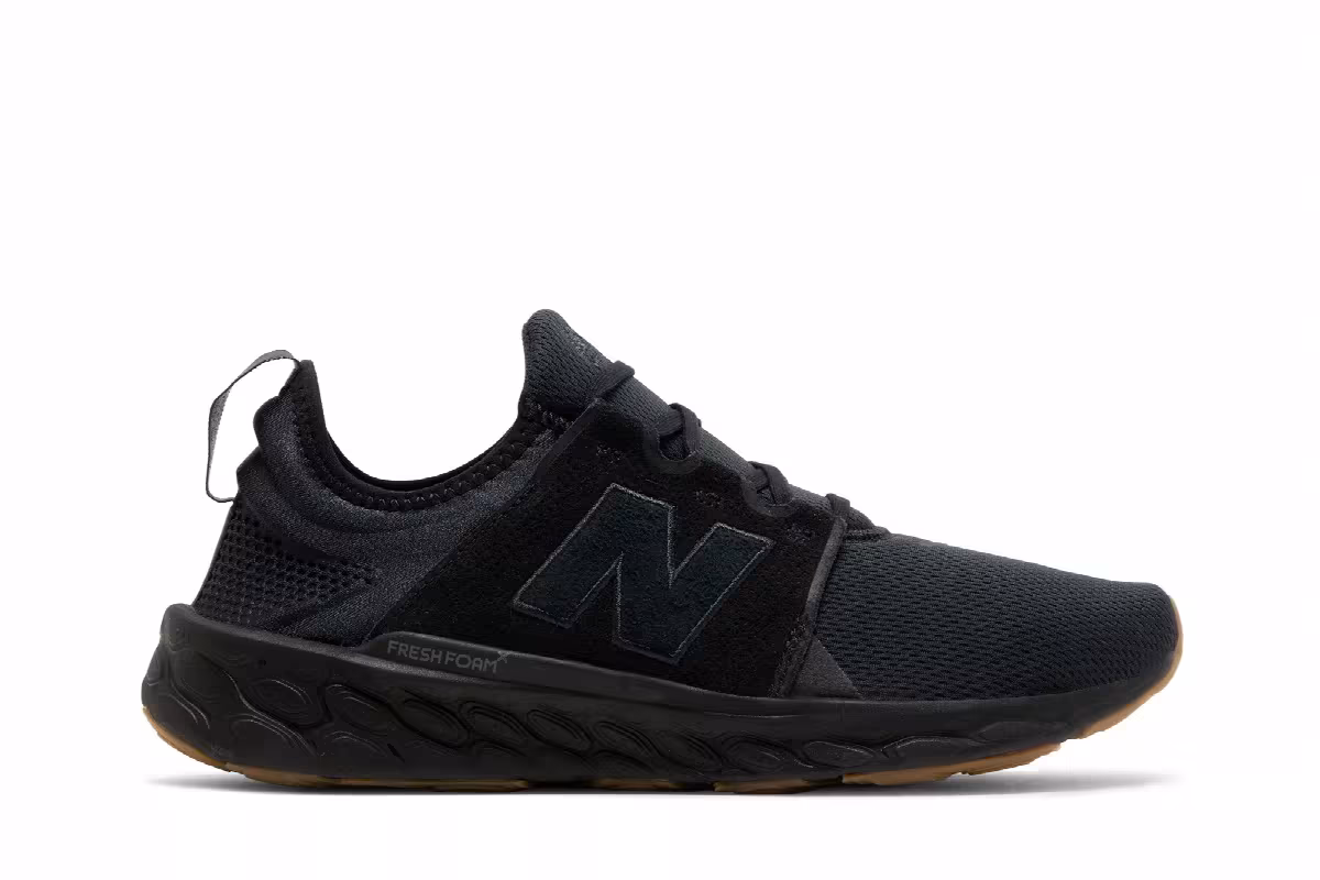 New Balance Fresh Foam X Cruz v3 Black Gum, view 2