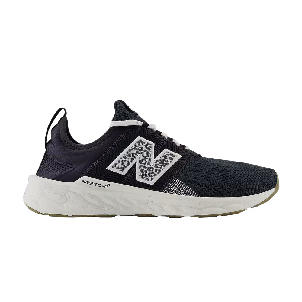 New Balance Women's Fresh Foam X Cruz v3 Artisan - Phantom Black Leopard