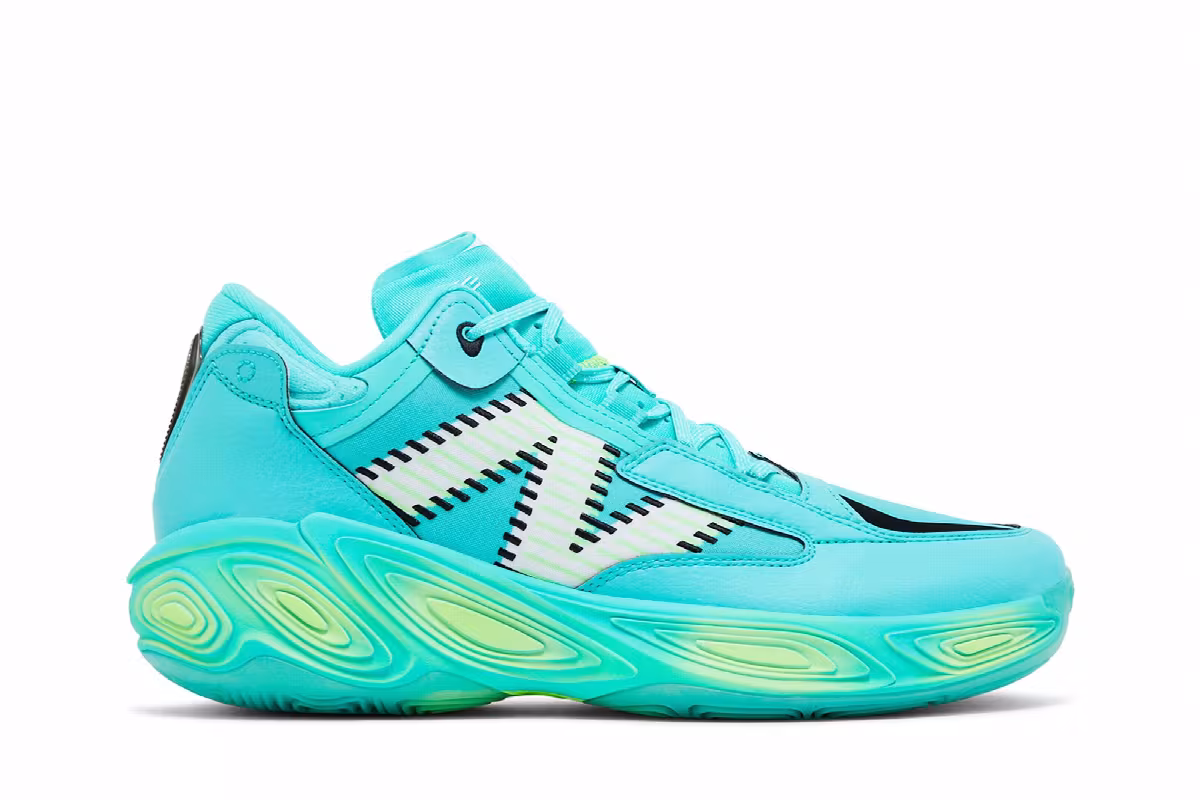 New Balance Fresh Foam BB v2 Cyber Jade, view 2