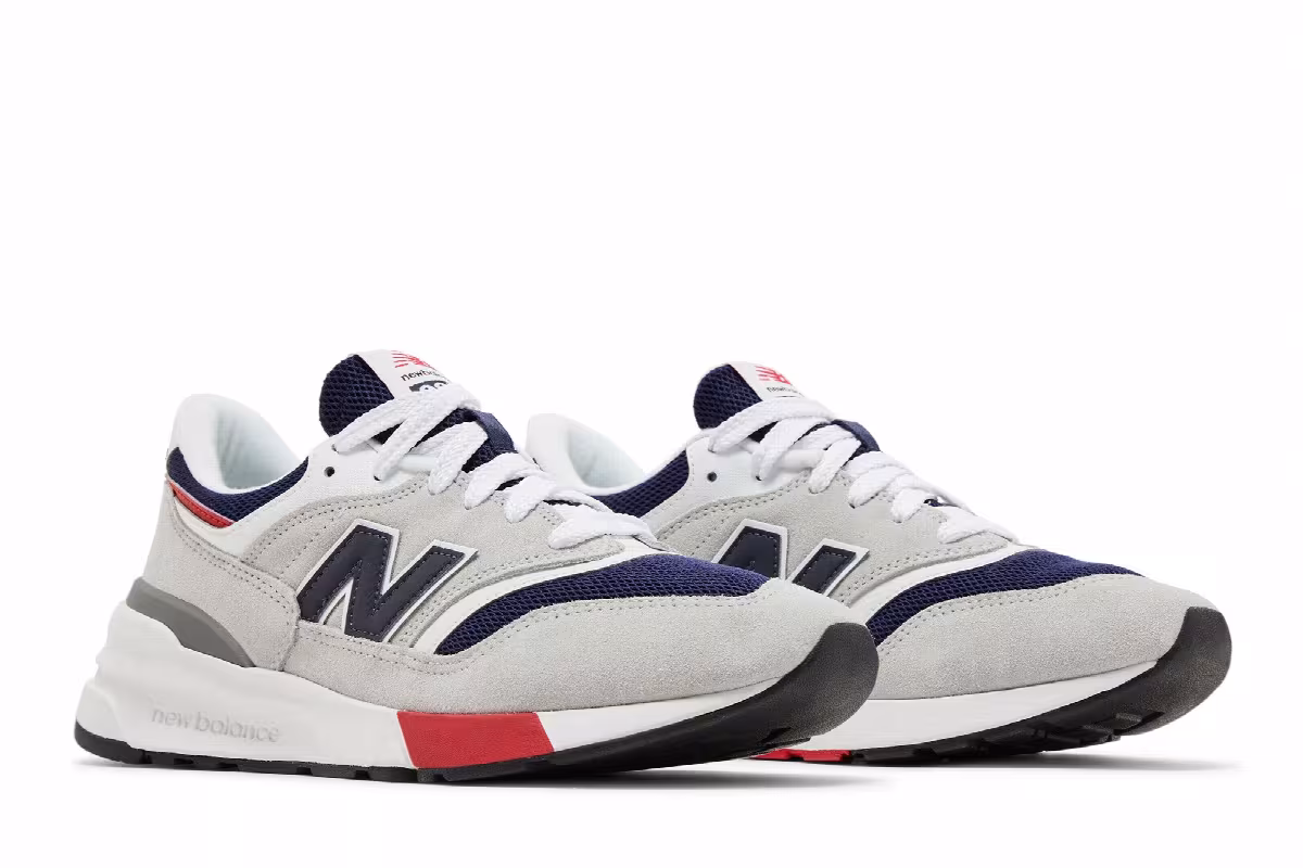 New Balance 997R Brighton Grey Team Navy, view 9