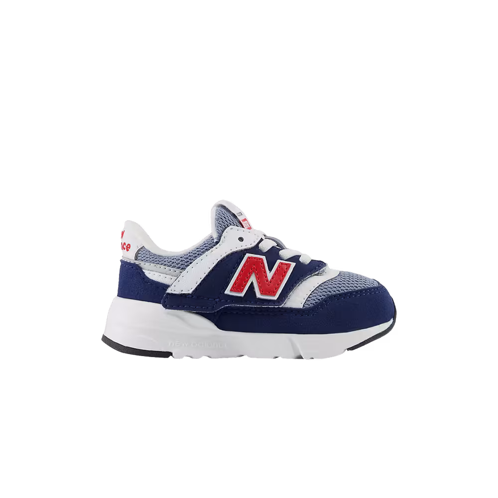 New Balance 997R New-B Hook & Loop Toddler Navy Team Red