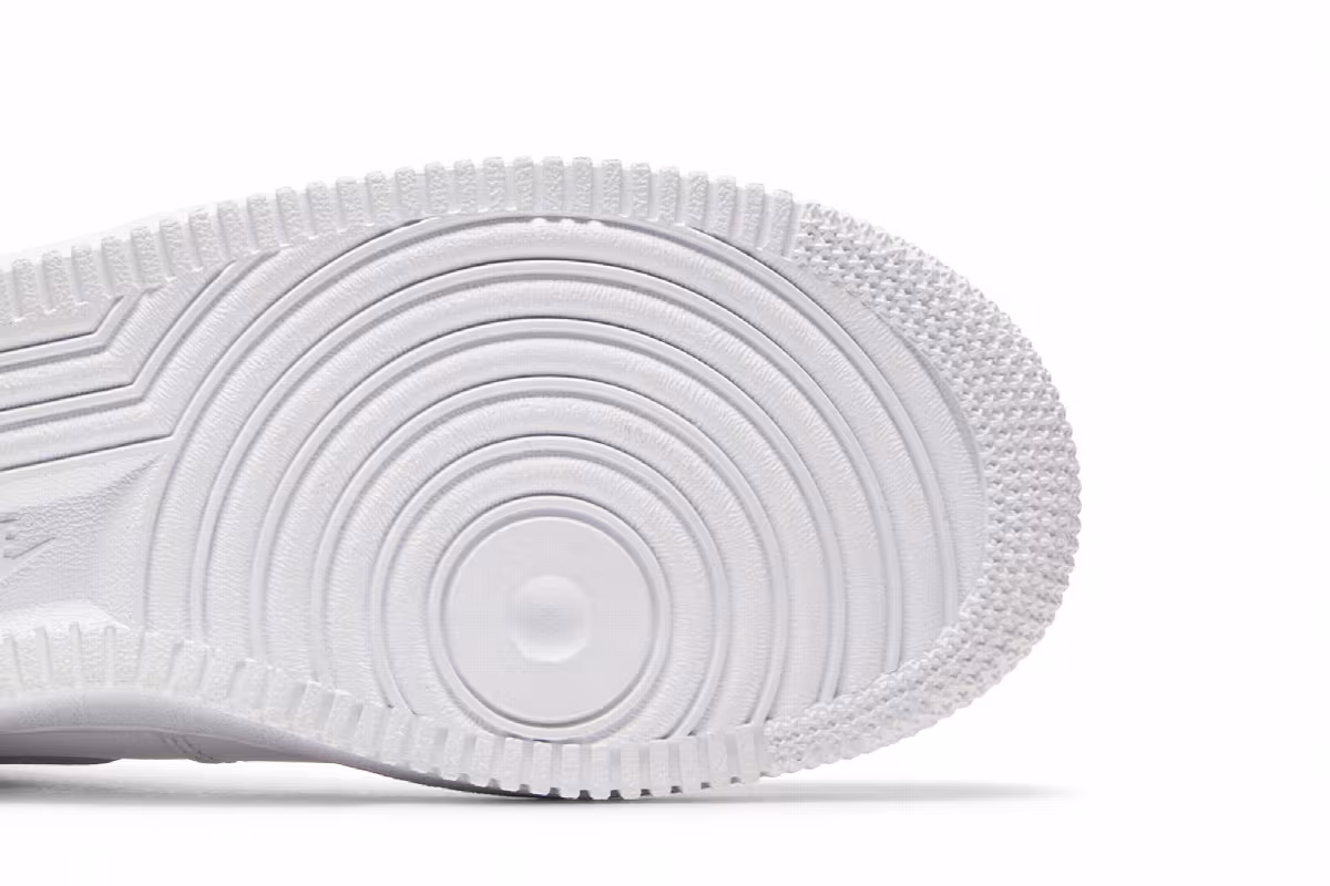 Nike Women's Air Force 1 Triple White, view 6