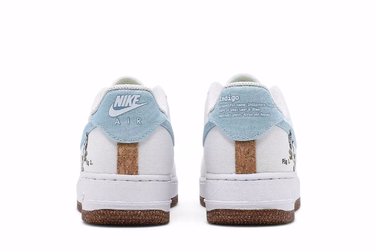 Nike Women's Air Force 1 Indigo, view 7