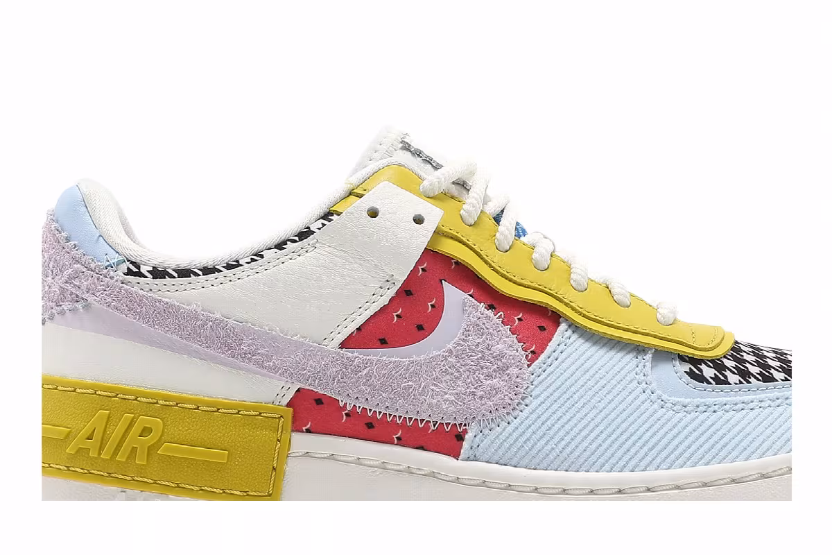 Nike Women's Air Force 1 Shadow Patchwork, view 3