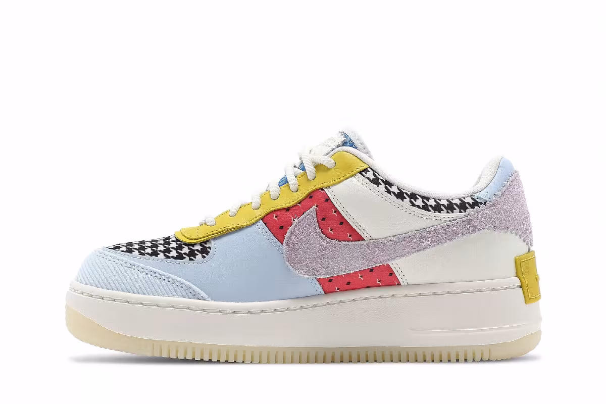 Nike Women's Air Force 1 Shadow Patchwork, view 4