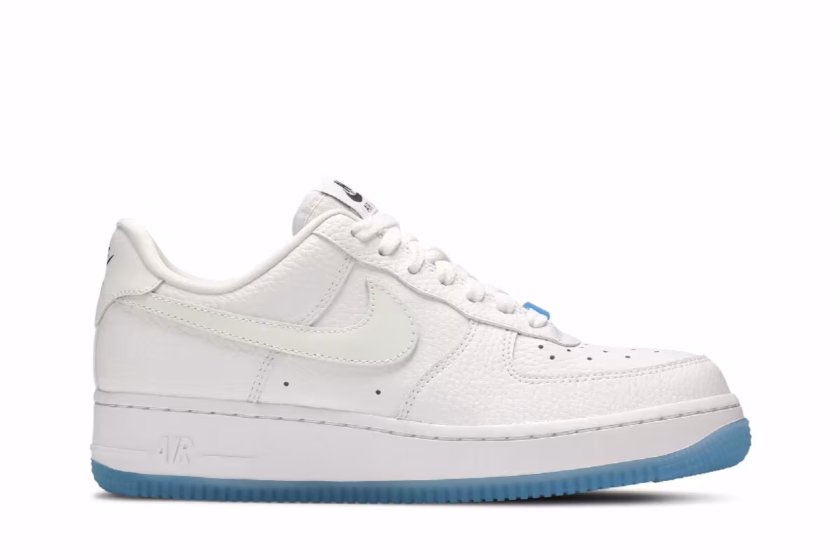 Nike Women's Air Force 1 UV Reactive Swoosh, view 2