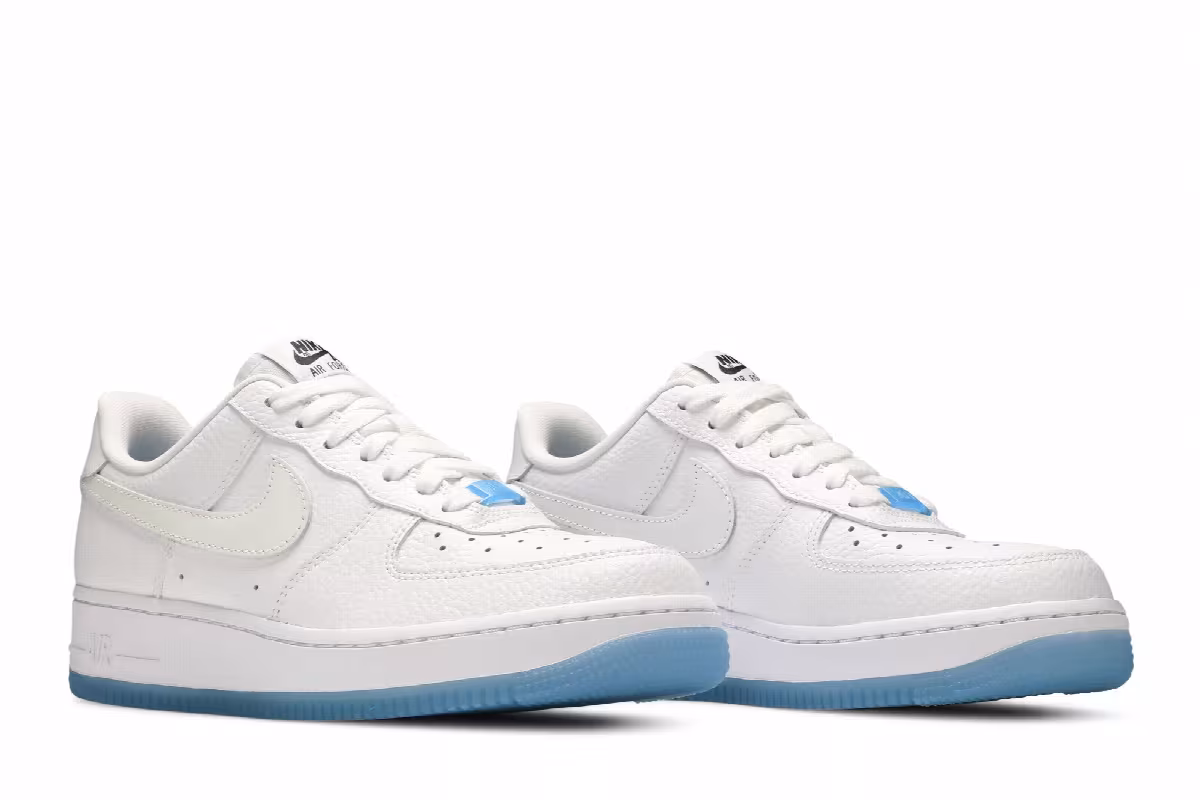 Nike Women's Air Force 1 UV Reactive Swoosh, view 9