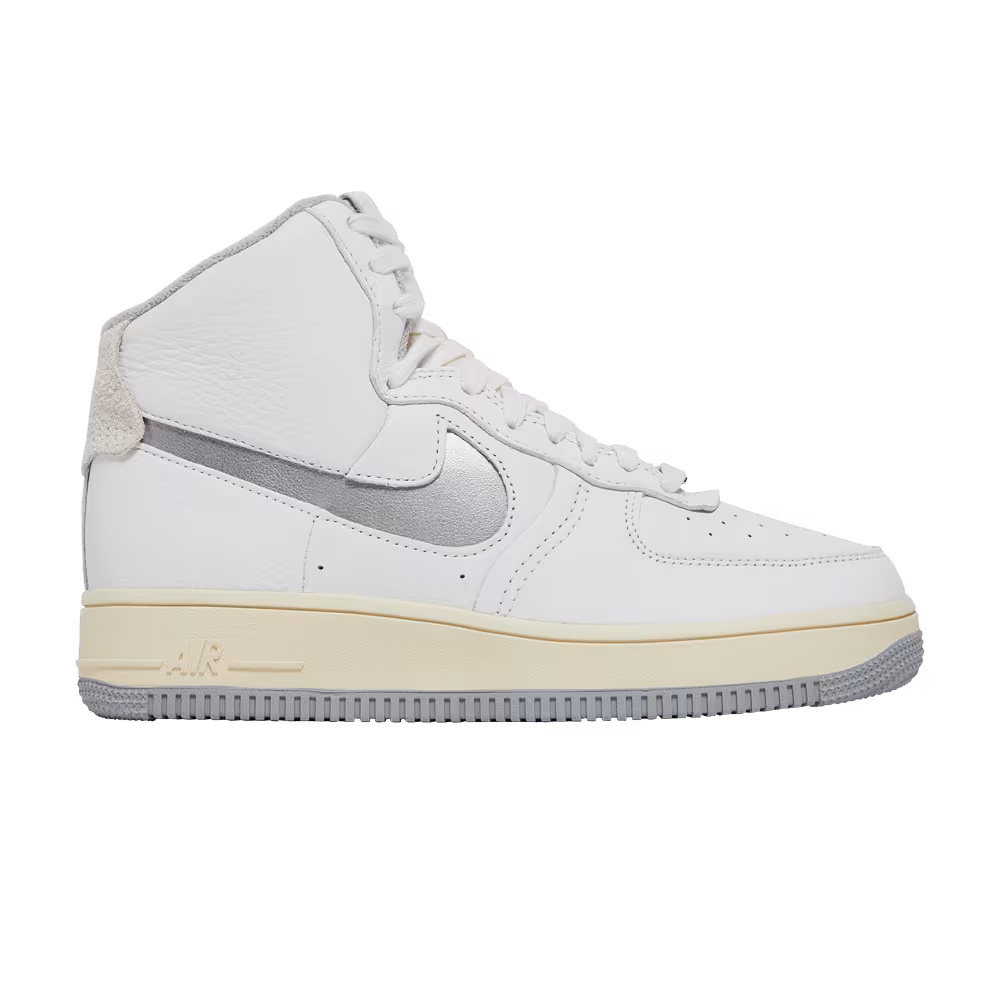 Nike Women's Air Force 1 High Sculpt White Light Smoke Grey