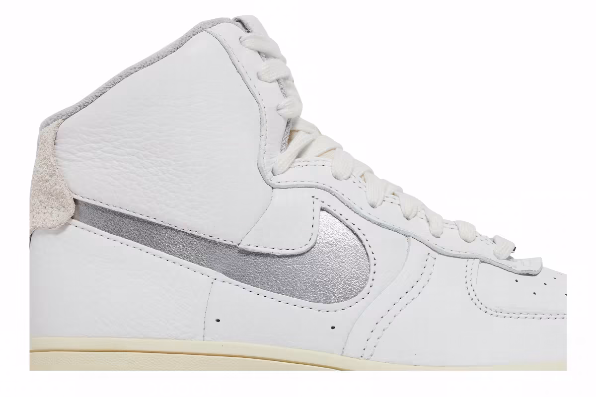 Nike Women's Air Force 1 High Sculpt White Light Smoke Grey, view 3