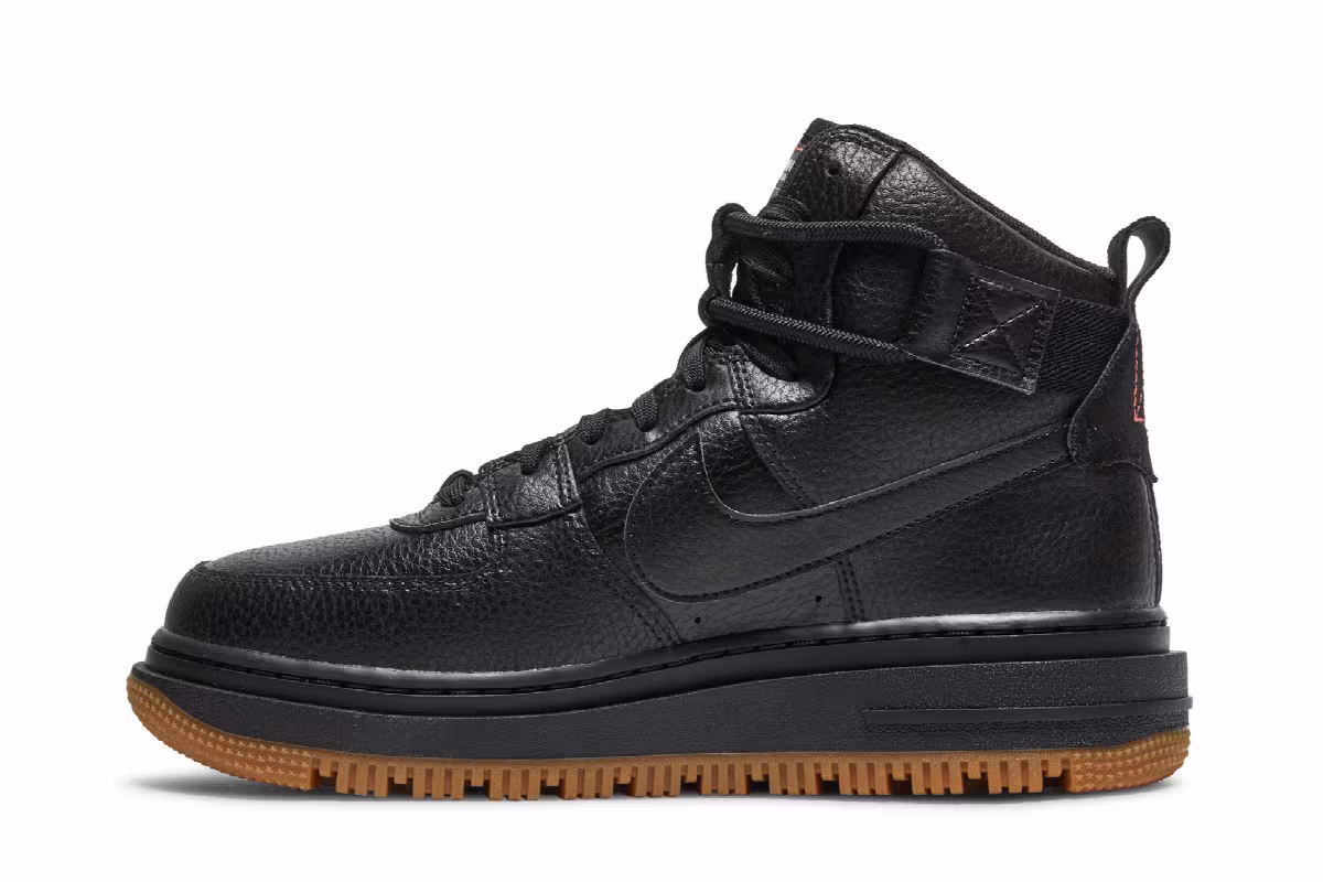 Nike Women's Air Force 1 High Utility 2.0 Black Gum Medium Brown, view 4