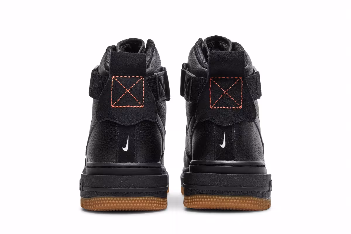 Nike Women's Air Force 1 High Utility 2.0 Black Gum Medium Brown, view 7