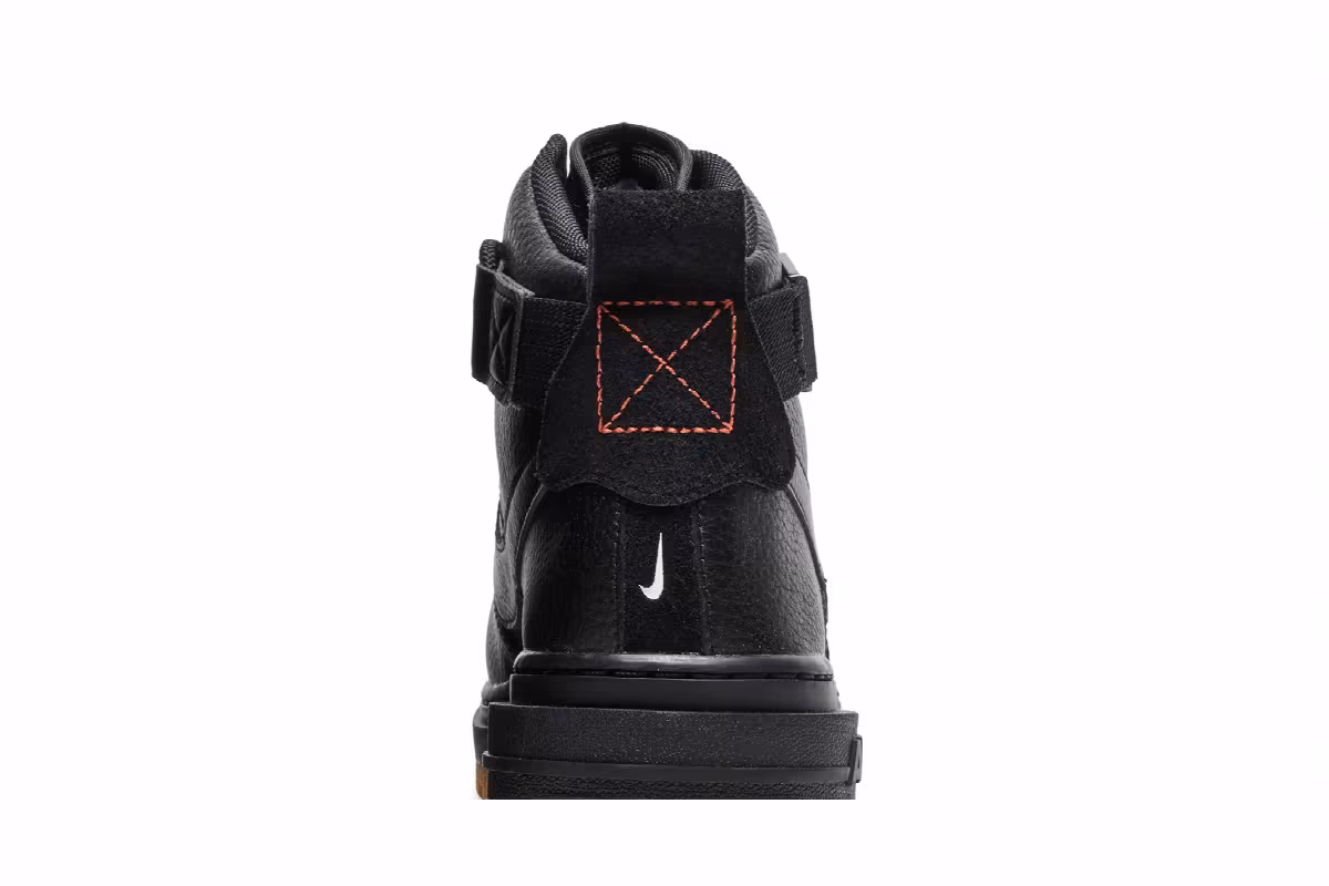 Nike Women's Air Force 1 High Utility 2.0 Black Gum Medium Brown, view 8
