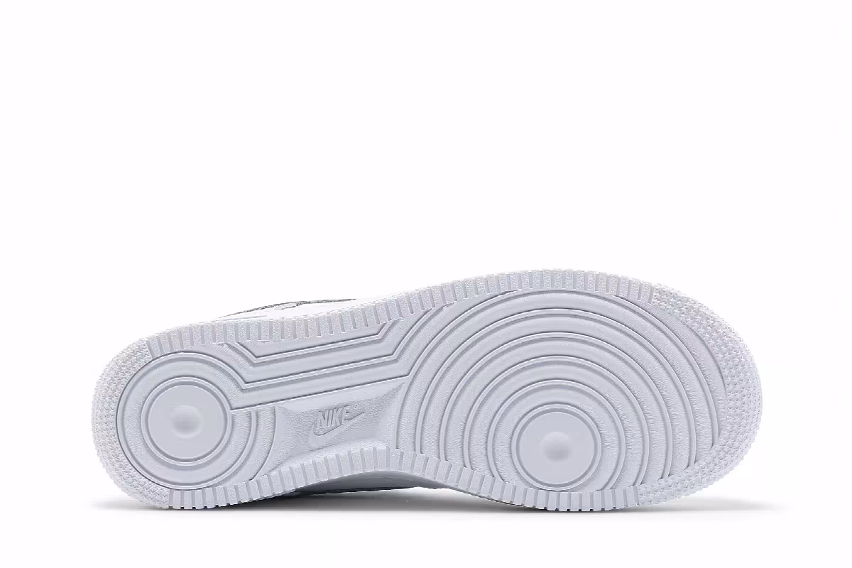 Nike Women's Air Force 1 White Rattan, view 5