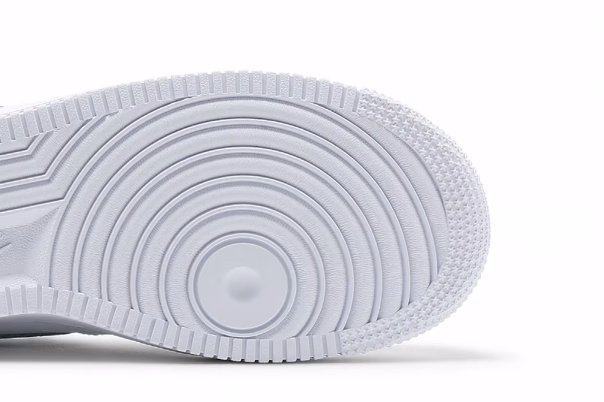 Nike Women's Air Force 1 White Rattan, view 6