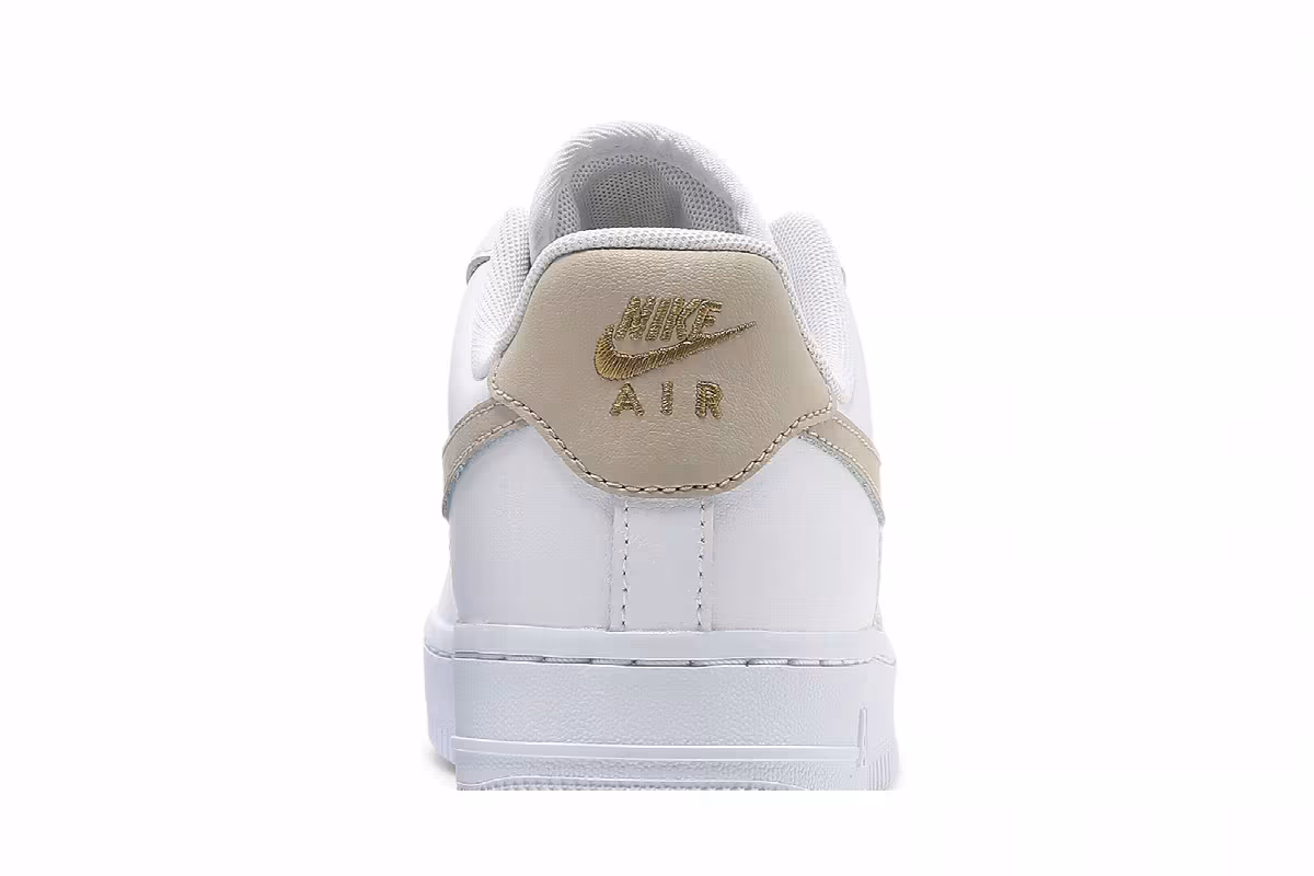 Nike Women's Air Force 1 White Rattan, view 8