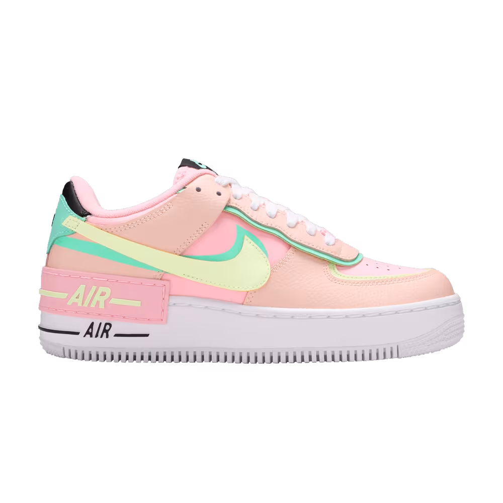 Nike Women's Air Force 1 Shadow Arctic Punch Barely Volt