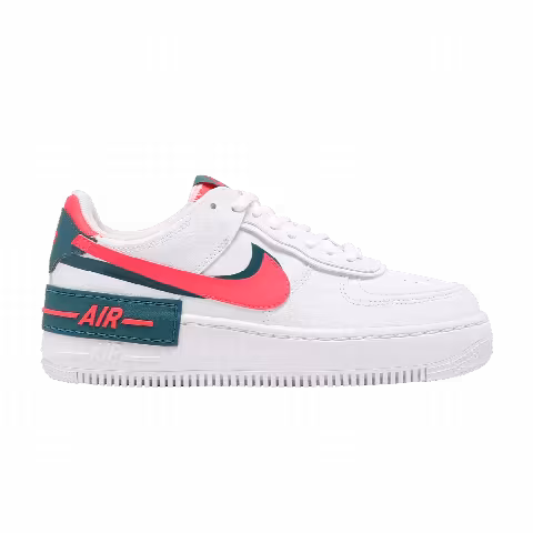 Nike Wmns Air Force 1 Shadow 'White Solar Red'