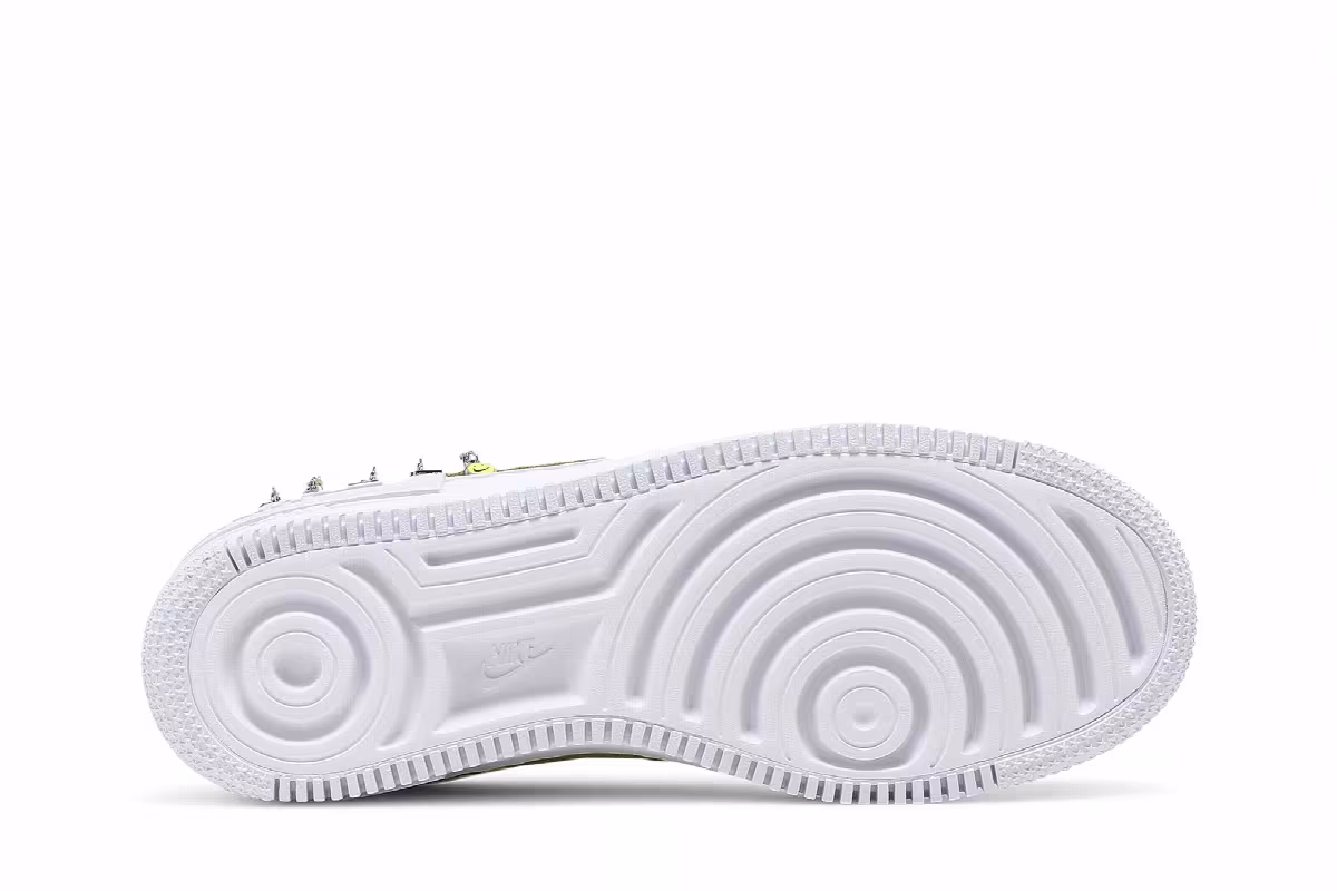 Nike Women's Air Force 1 Shadow SE Pale Ivory Light Zitron, view 5