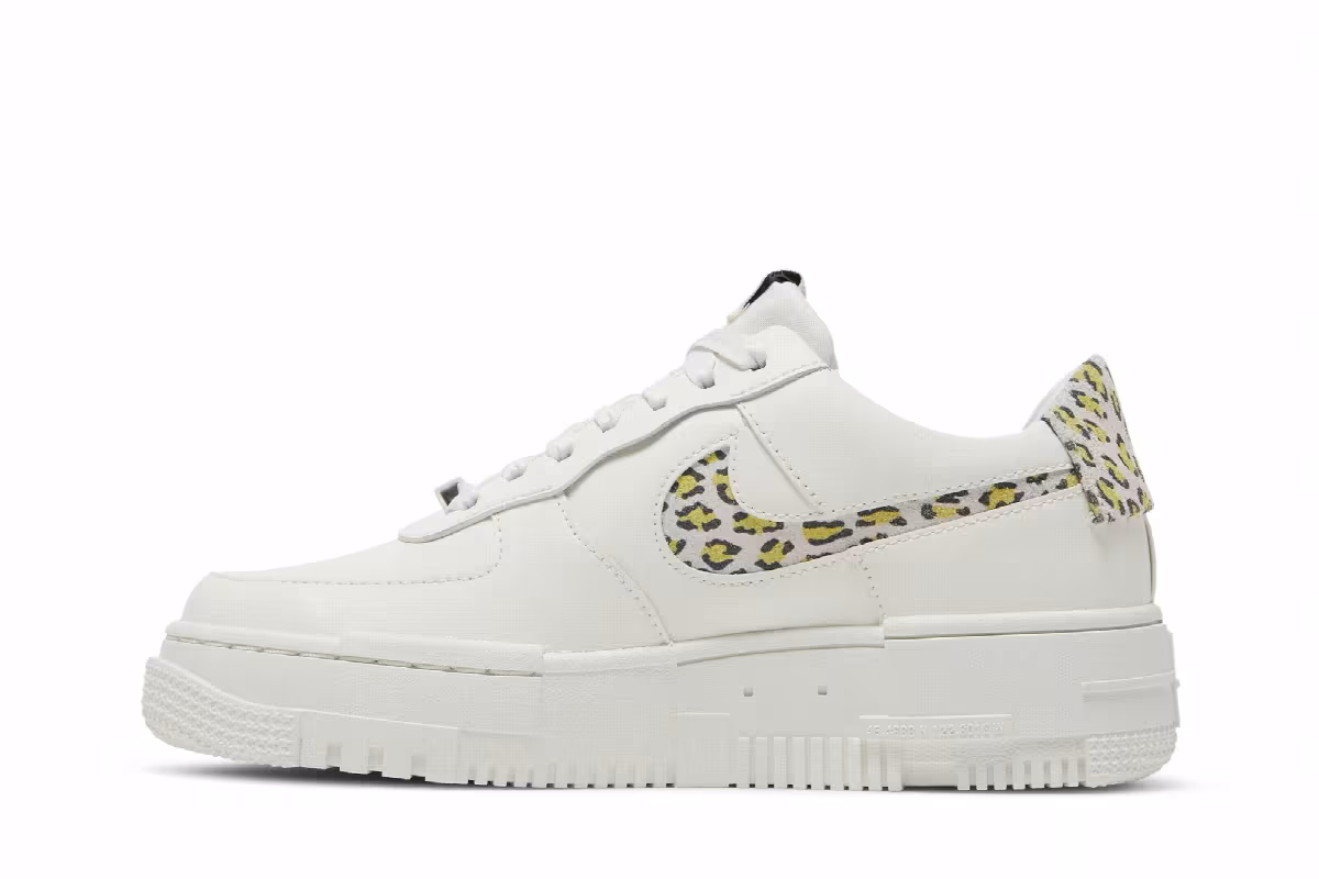 Nike Women's Air Force 1 Pixel SE Leopard, view 4