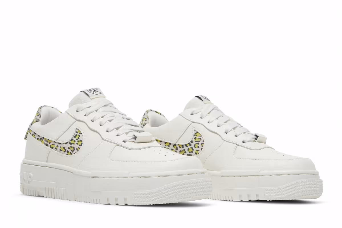 Nike Women's Air Force 1 Pixel SE Leopard, view 9