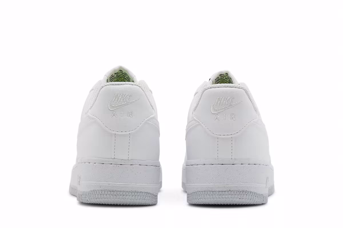 Nike Women's Air Force 1 Move To Zero - Triple White, view 7