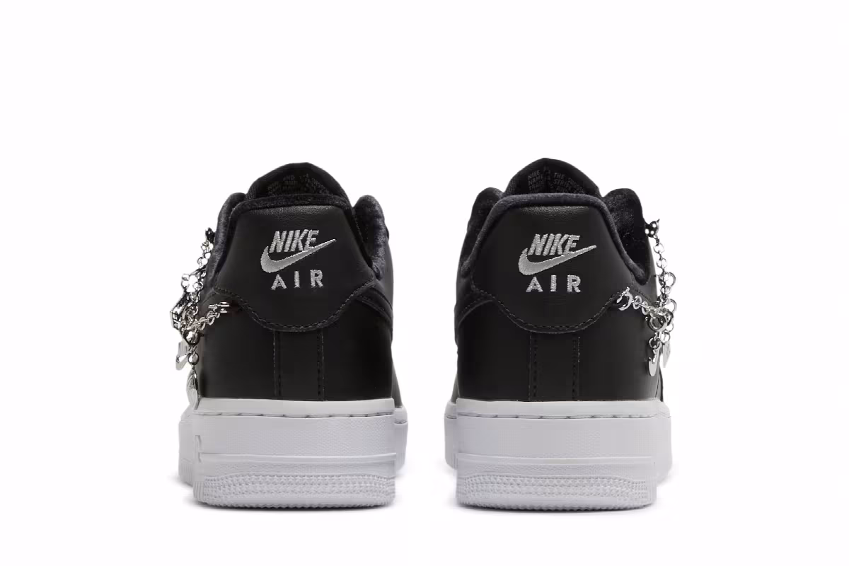 Nike Women's Air Force 1 Lucky Charms - Black, view 7
