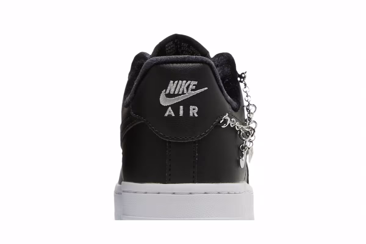 Nike Women's Air Force 1 Lucky Charms - Black, view 8