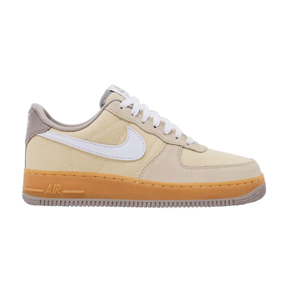 Nike Women's Air Force 1 Light Khaki College Grey Gum