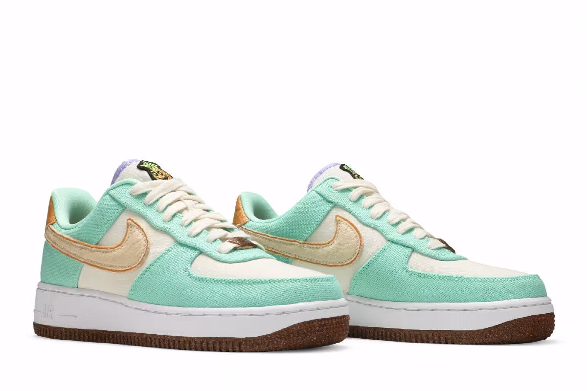 Nike Women's Air Force 1 Happy Pineapple, view 9